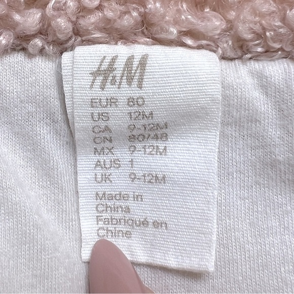 H&M || Toddler Girl (12M) Pink Jacket - Picture 5 of 6